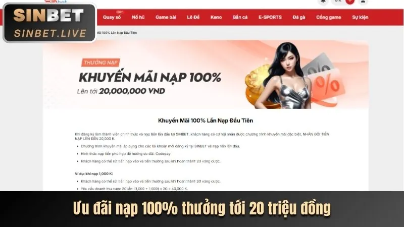 Hướng dẫn đăng ký và nạp tiền 95vn link vào